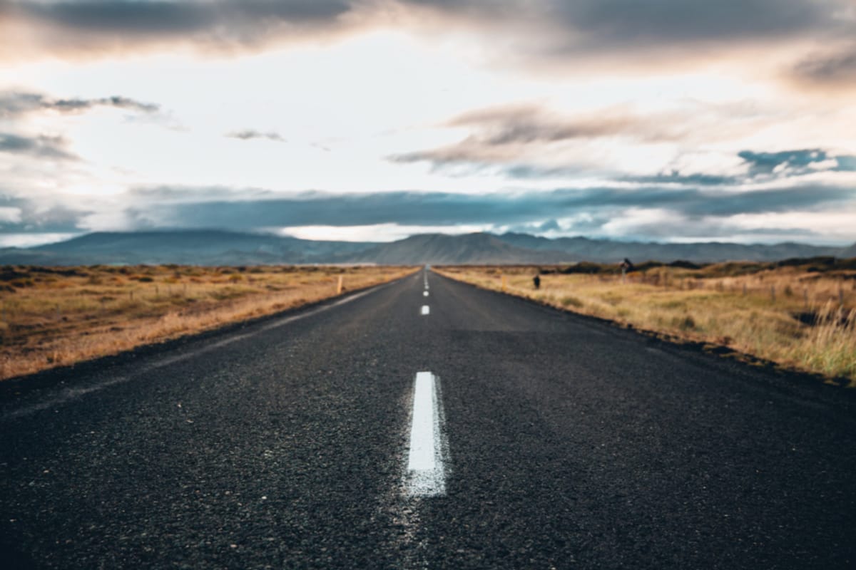 Ruta en carretera