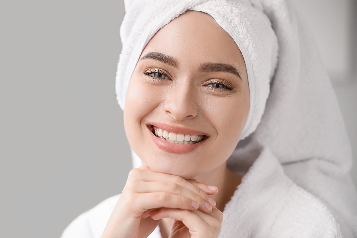 Mujer sonriendo