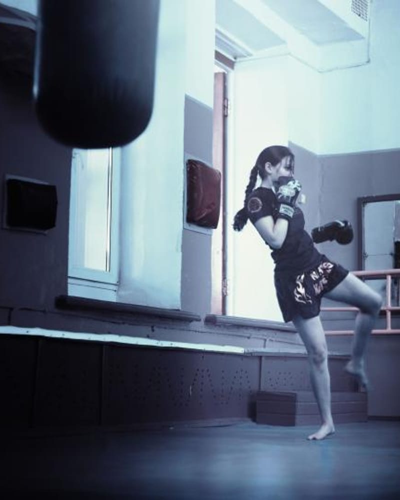 Dani, entrenadora de box y HIIT