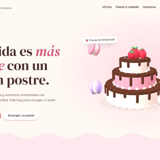Vista previa de la plantilla web Dulcetto