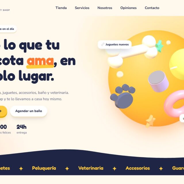 Vista previa de la plantilla web Sunny