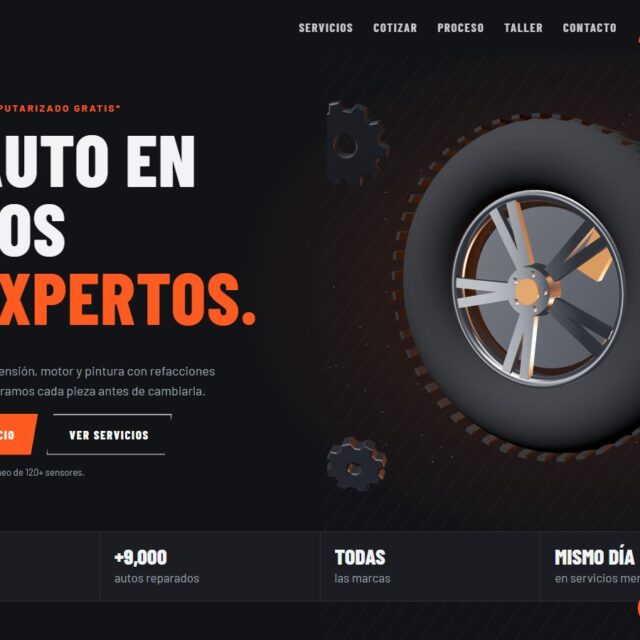 Vista previa de la plantilla web TorqueX